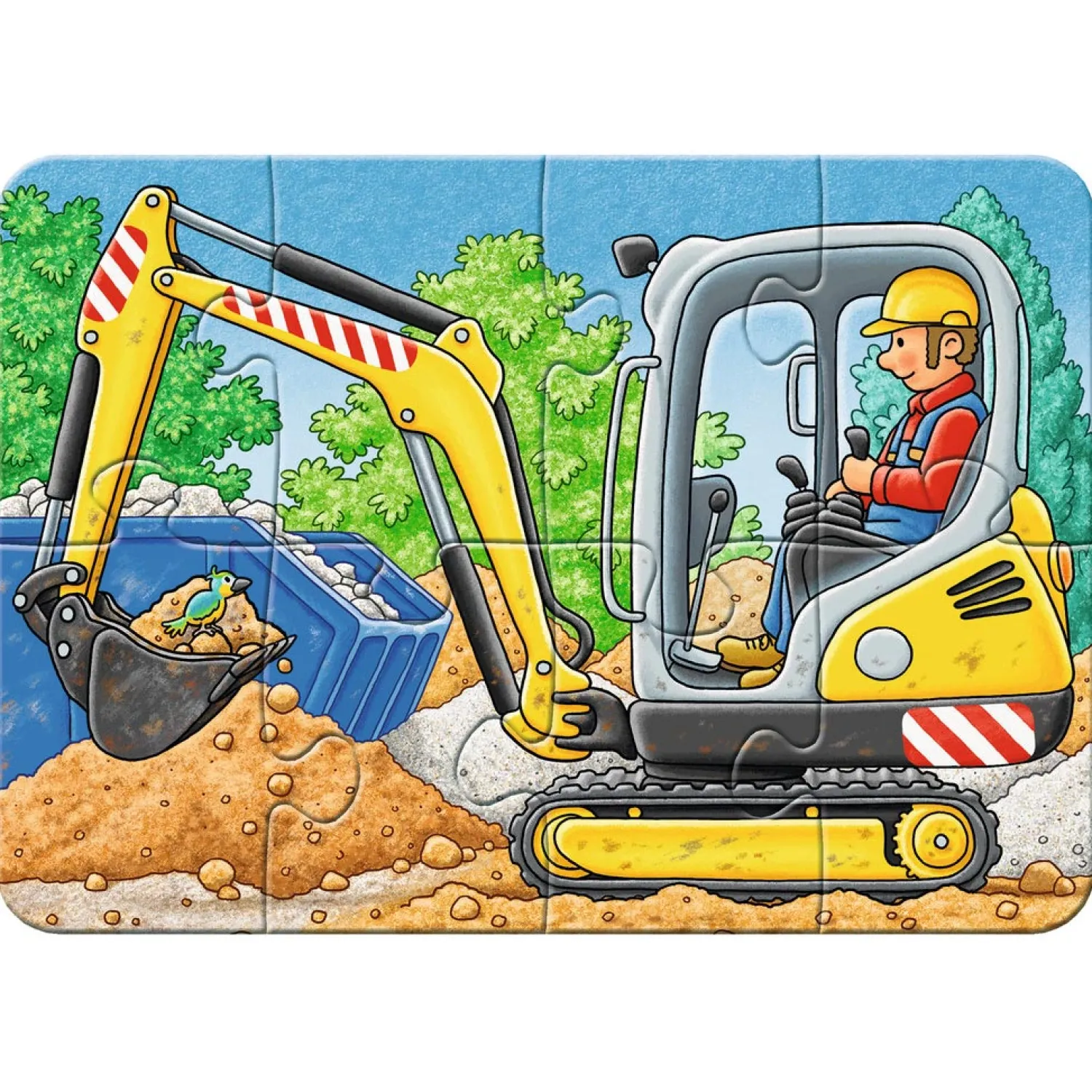 Op het Werk Puzzel, 4in1>Ravensburger Outlet