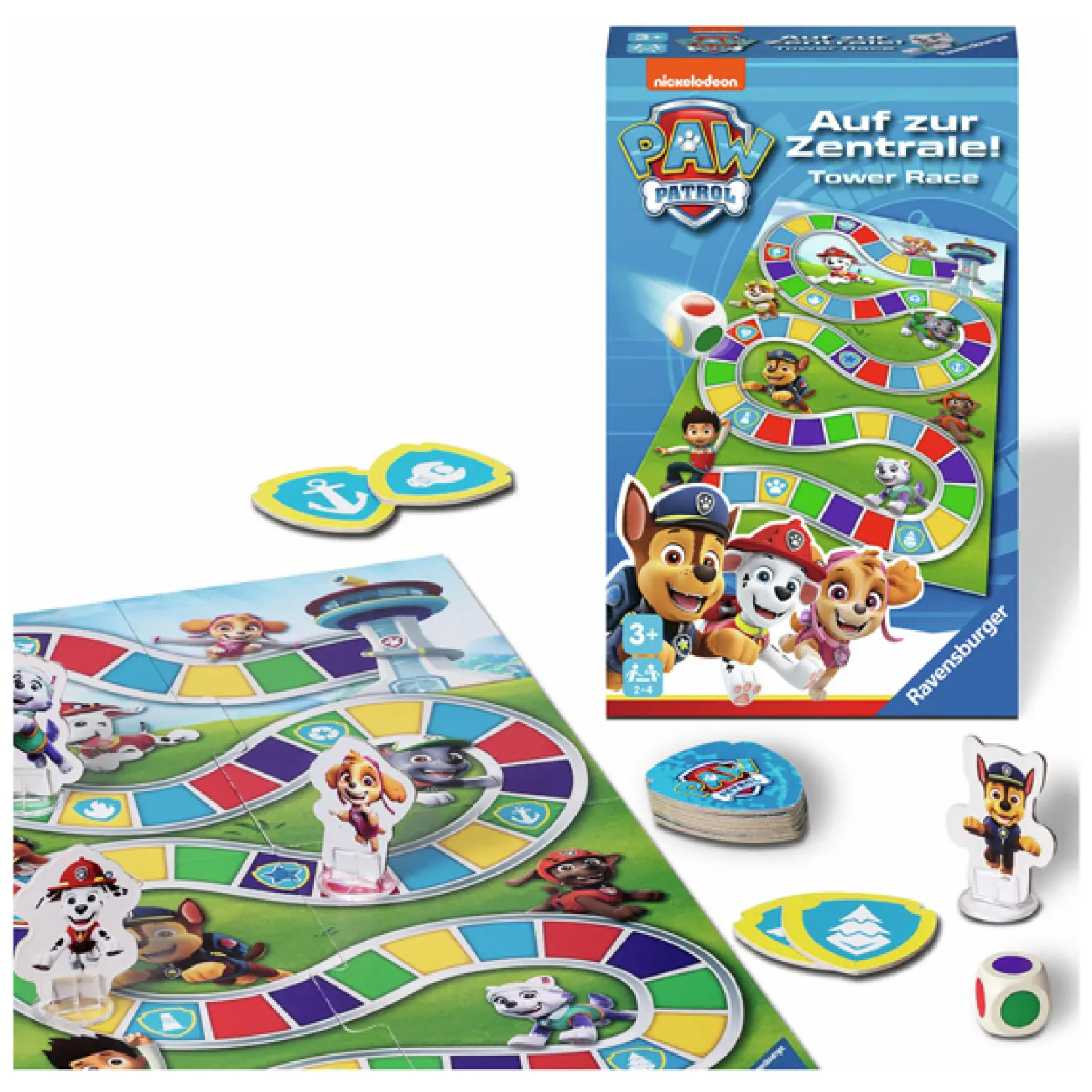 PAW Patrol Race the Tower Pocket Bordspel>Ravensburger Hot