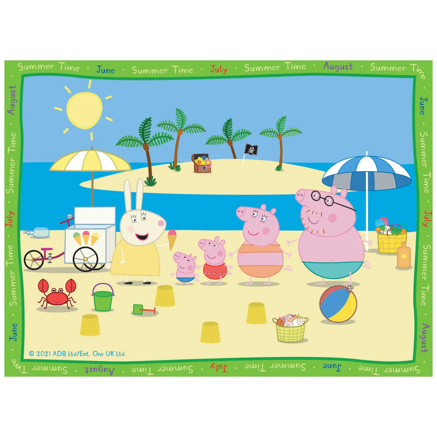 Peppa Pig Seizoenen Puzzel, 4in1>Ravensburger Best