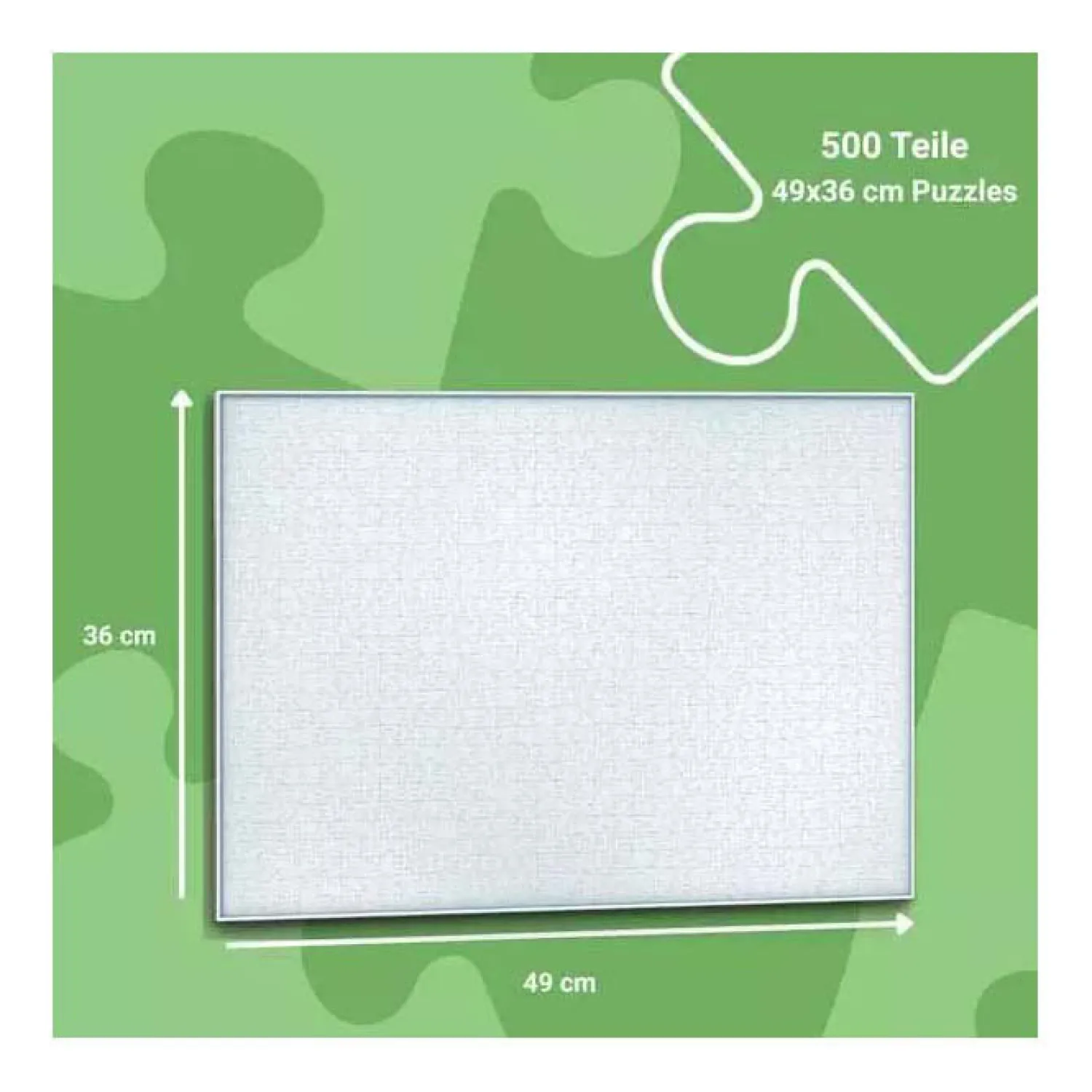 Puzzel Lijst 500 Stukjes Puzzel Wit-Ravensburger Hot