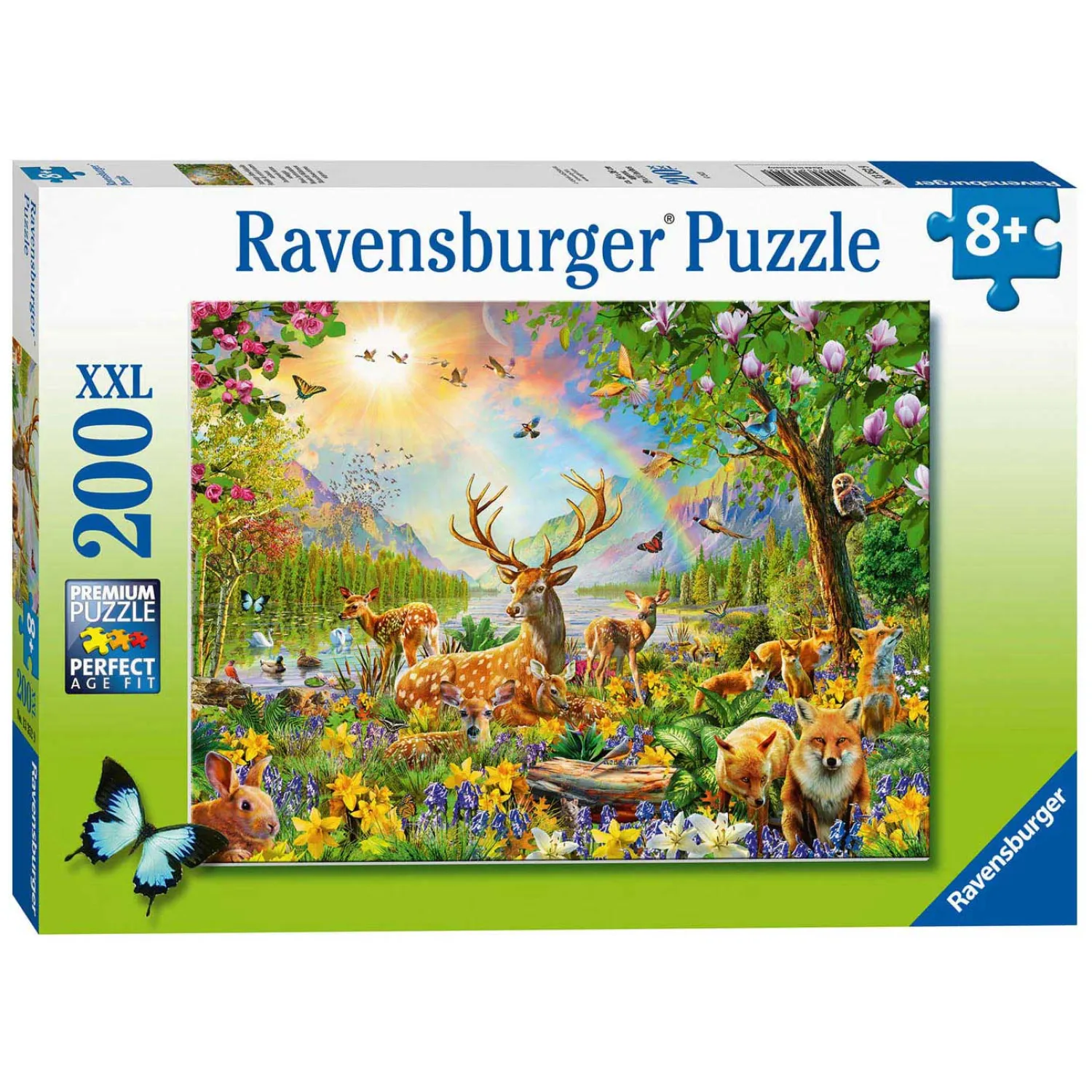 Ravensburger Puzzel Mooie Hertenfamilie, 200st. XXL New