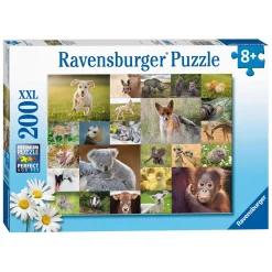 Puzzel Schattige Babydieren, 200st. XXL>Ravensburger Best