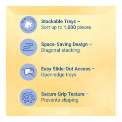 Ravensburger Puzzle Sort and Go - Puzzelsorteerder - 8st. Hot