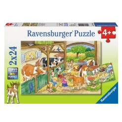 Ravensburger Vrolijk Boerderijleven, 2 x 24st. Discount