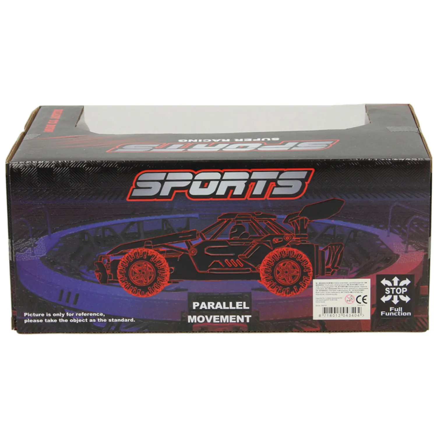 RC Auto met Rookfunctie - Rood- Discount