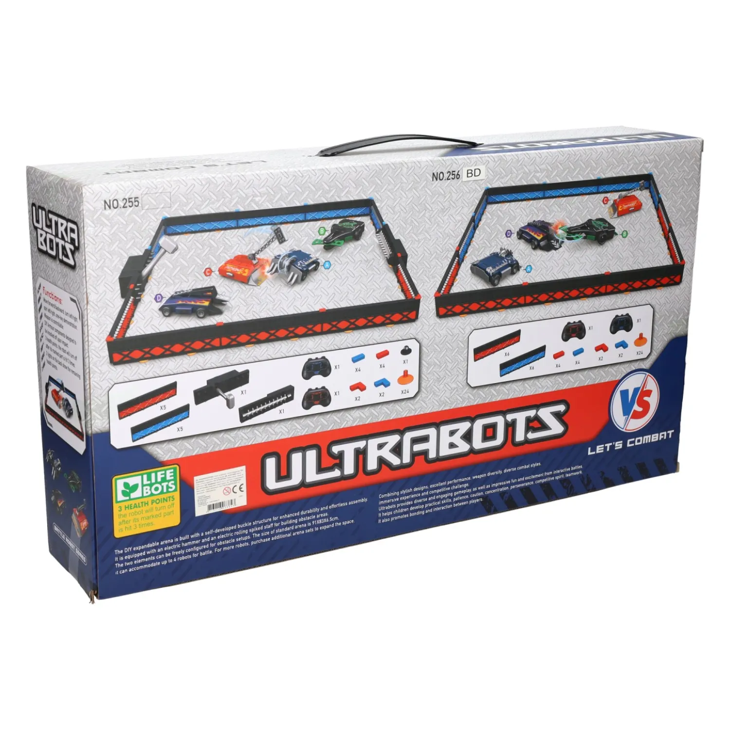 RC Bestuurbare Battle Robots - Set van 2 Robots en Arena Outlet