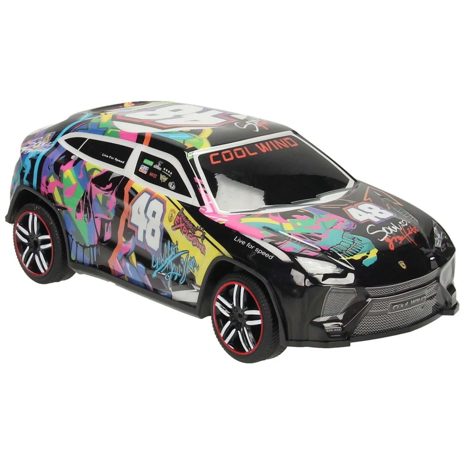 RC Bestuurbare Racewagen Softbody Graffity- Hot