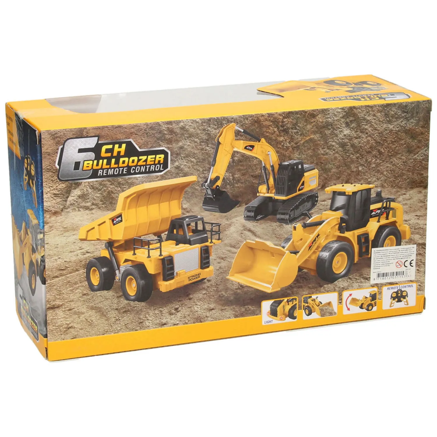 RC Bestuurbare Truck met Voorlader 1:24-