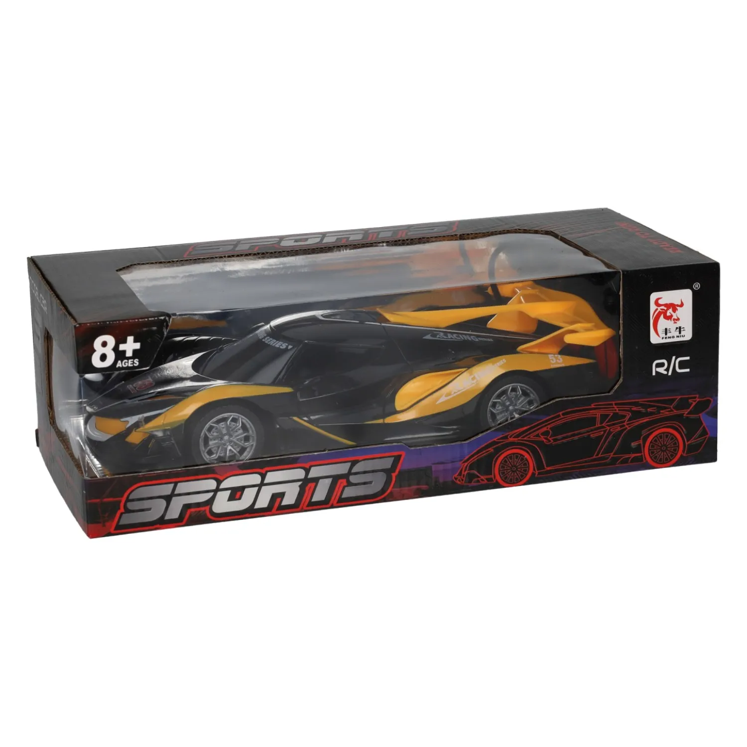 RC Gele Racewagen Clearance