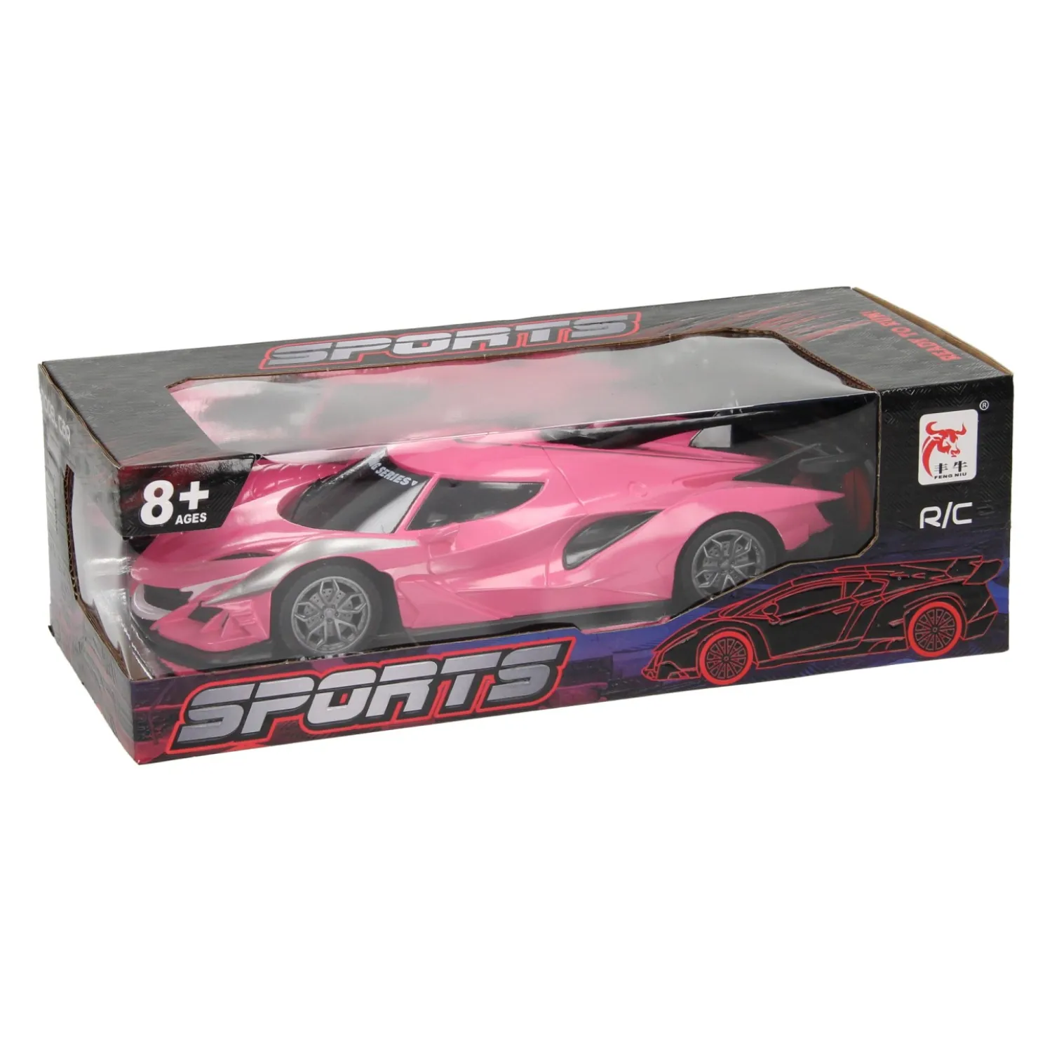 RC Racewagen Roze-