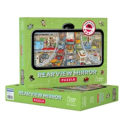 Rearview Mirror Puzzel 'Verkeersdrukte', 1000st. Best