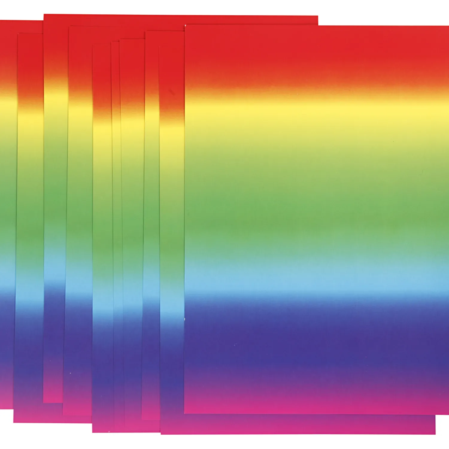 Creativ Company Regenboogpapier A4 180gr, 10 Vellen New
