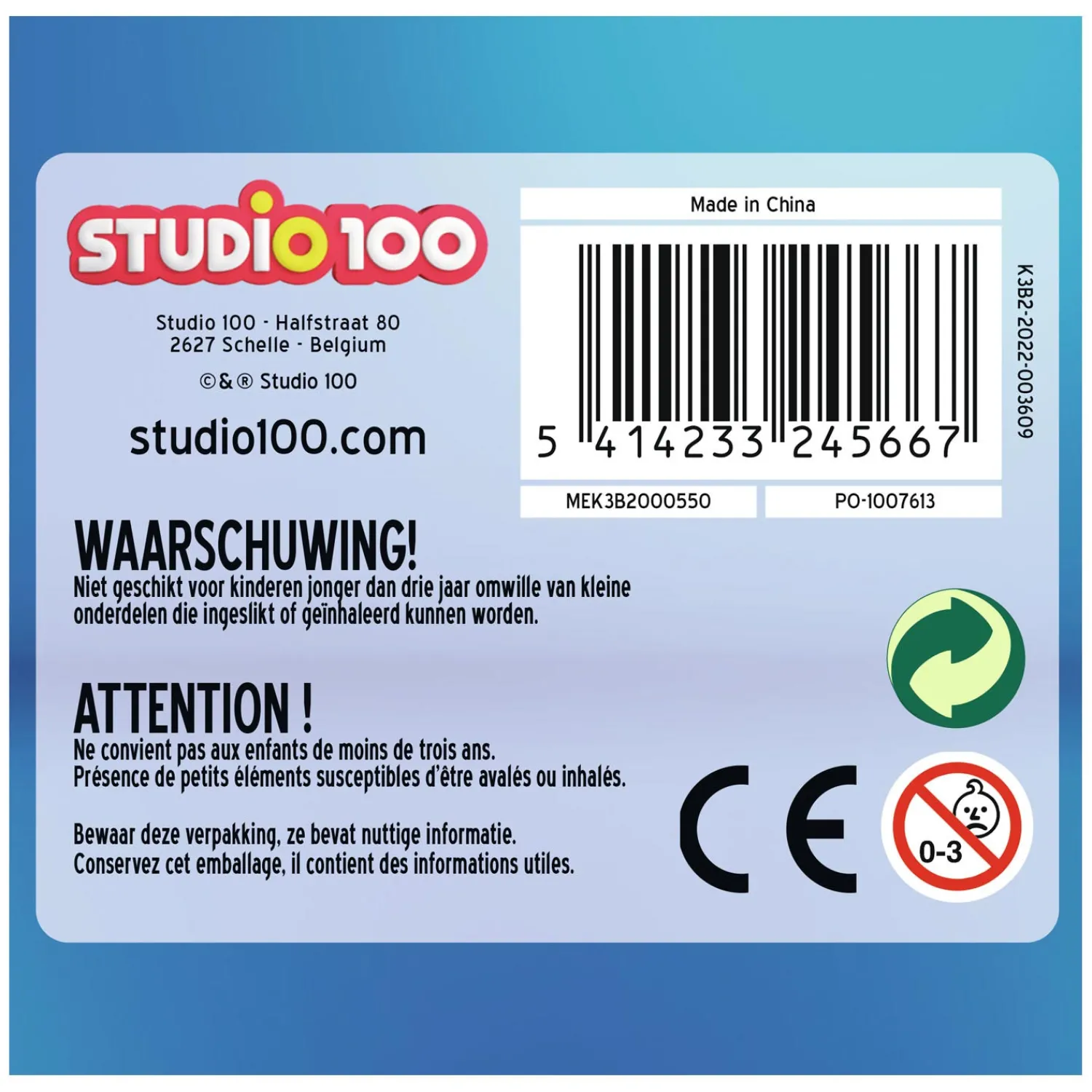 Regenboogtoren K3 Stapel en Balansspel-Studio 100 Sale