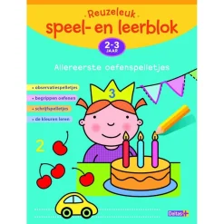 Deltas Reuzeleuk speel- en leerblok Allereerste oefenspelletjes 2-3 Outlet