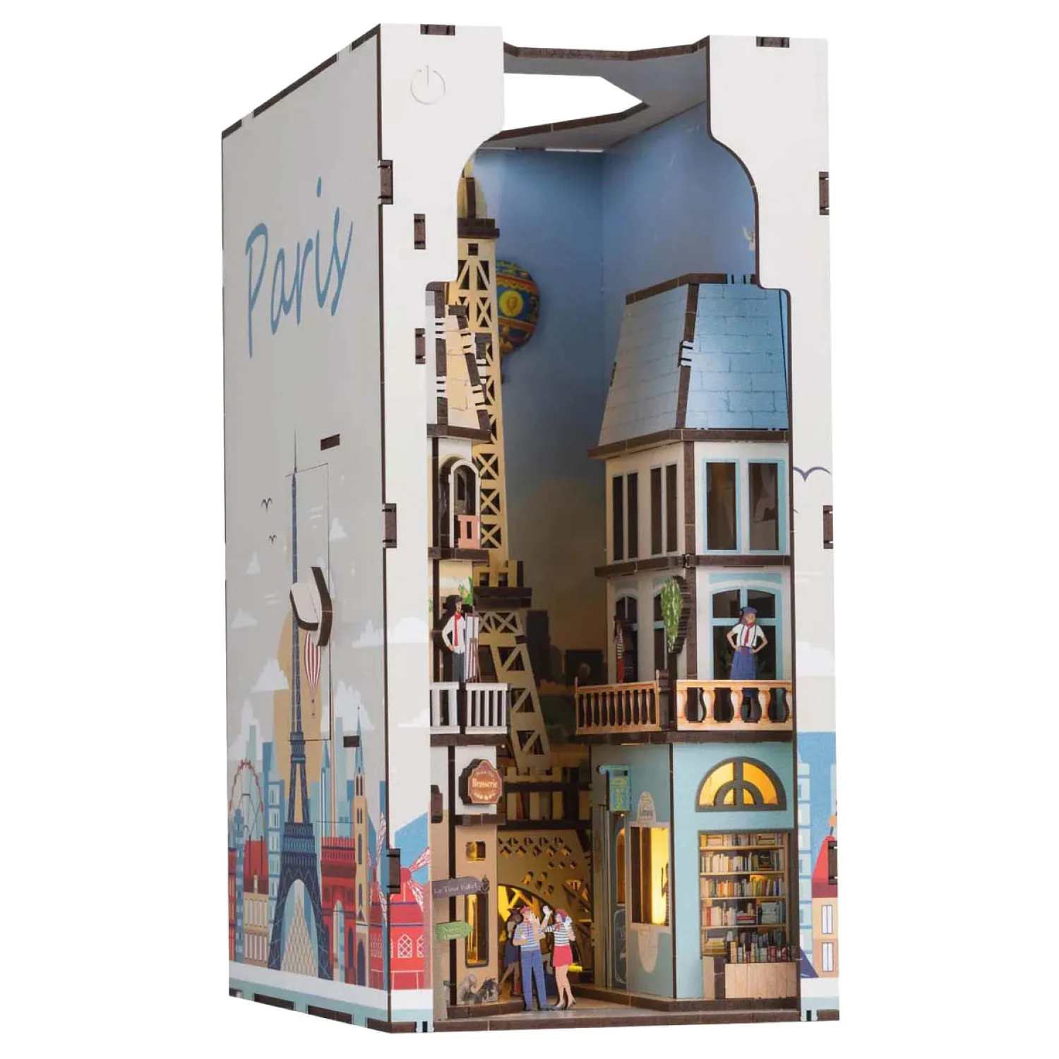 - Tiny Adventures Book Nook Paris-Revell Clearance