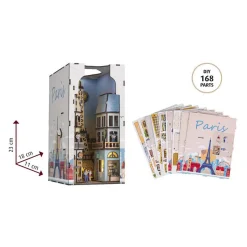 - Tiny Adventures Book Nook Paris-Revell Clearance