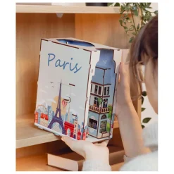 - Tiny Adventures Book Nook Paris-Revell Clearance