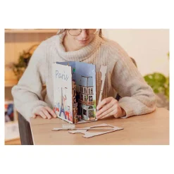 - Tiny Adventures Book Nook Paris-Revell Clearance