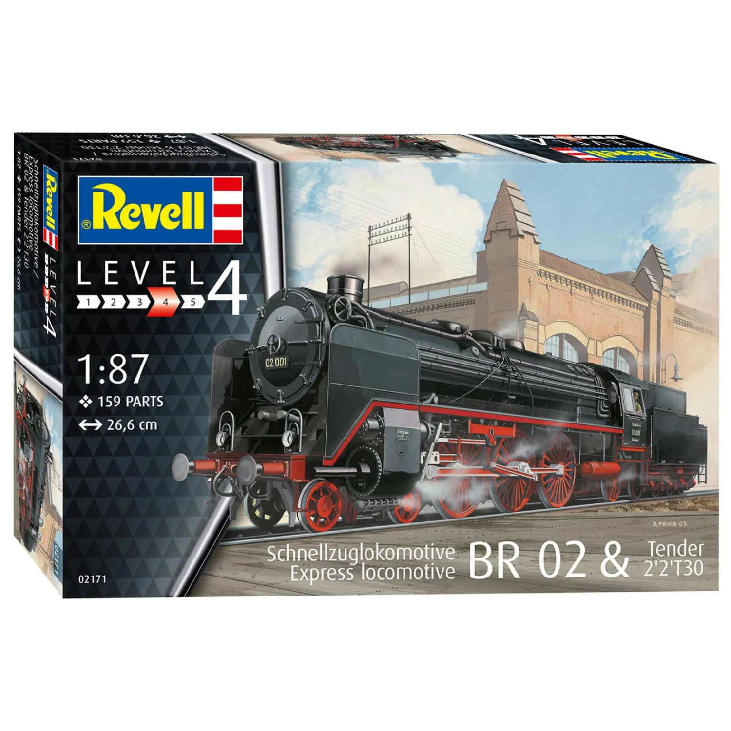Revell Express Locomotief BR 02 & Tender 2'2'T30 Modelbouw Discount