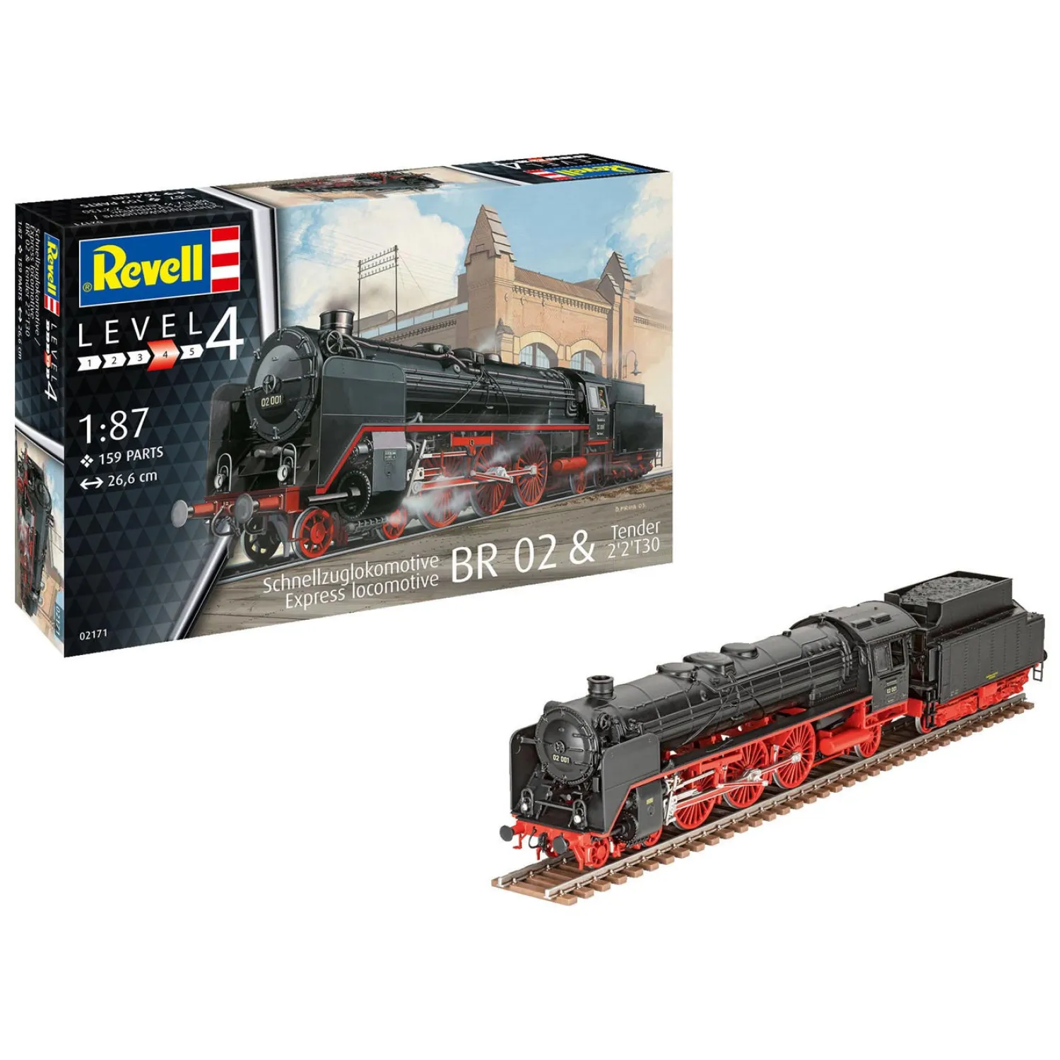 Revell Express Locomotief BR 02 & Tender 2'2'T30 Modelbouw Discount