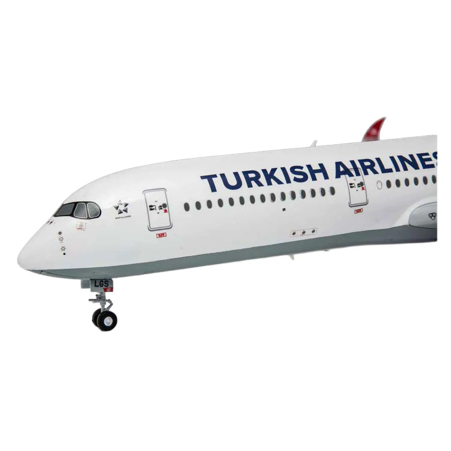 Modelbouwpakket - Airbus A350-900 Turkish Airlines 1:144 - 120dlg.-Revell Clearance