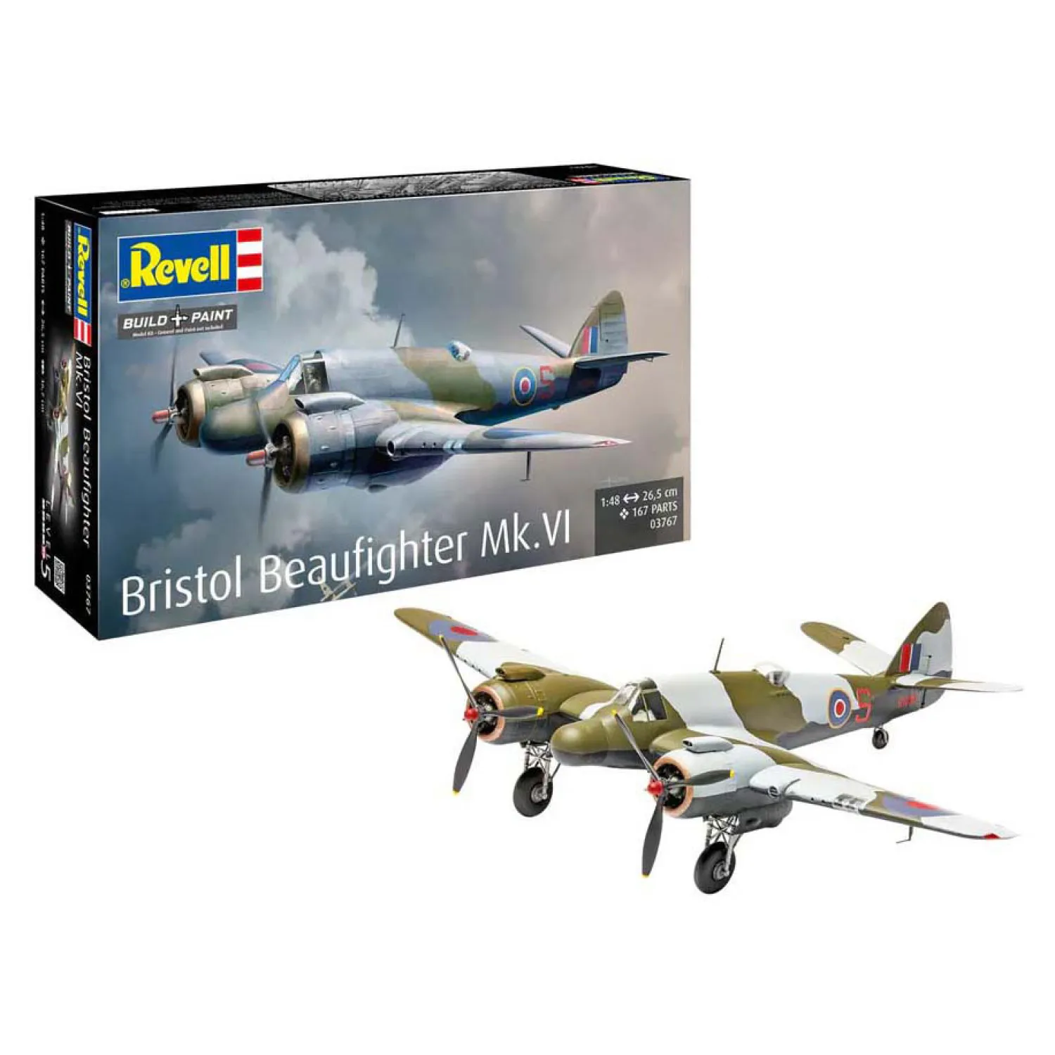 Modelbouwpakket - Bristol Beaufighter Mk. VI 1:48 - 167dlg.>Revell Discount