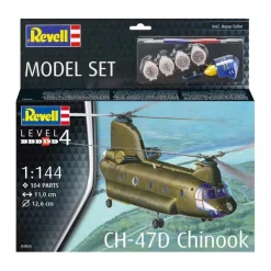 Revell Modelbouwpakket - CH-47D Chinook 1:144 - 104dlg. Hot