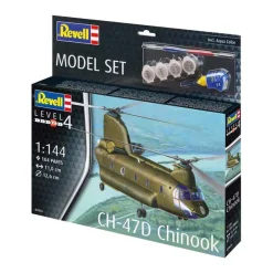 Revell Modelbouwpakket - CH-47D Chinook 1:144 - 104dlg. Hot
