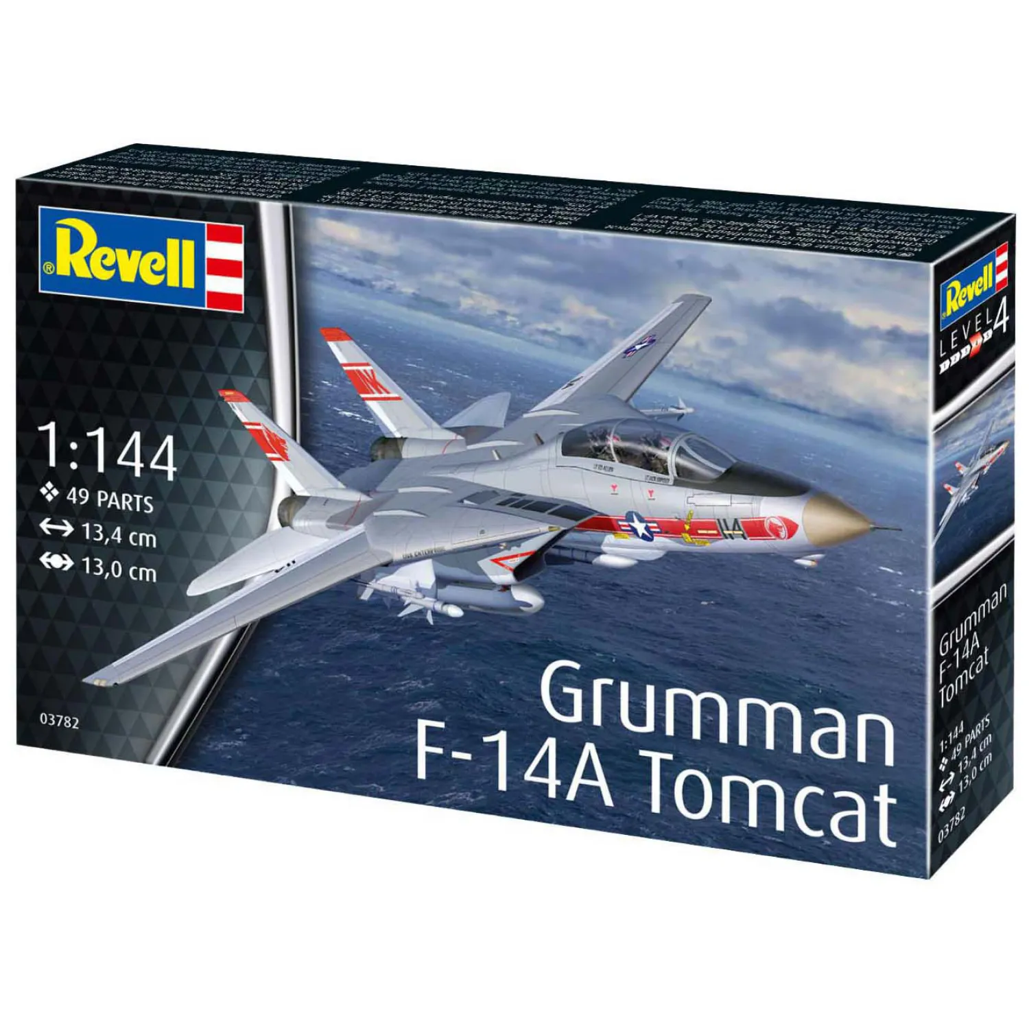 Modelbouwpakket - Grumman F-14A Tomcat 1:144 - 49dlg.-Revell