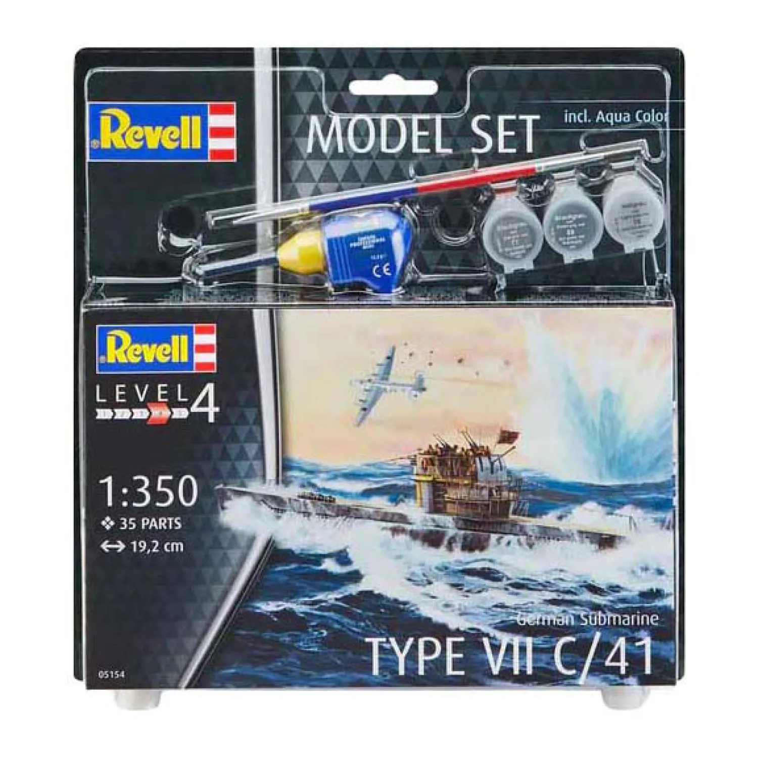 Modelbouwpakket - German Submarine Type VII C/41 1:350 - 35dlg.-Revell Sale