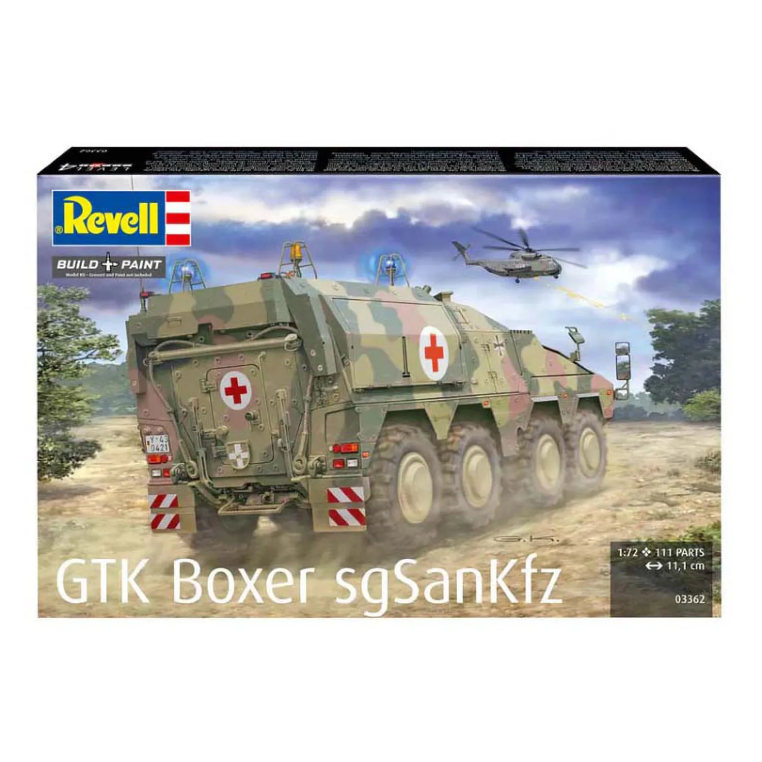 Modelbouwpakket - GTK Boxer sgSANKfz 1:72 - 111st.>Revell Clearance
