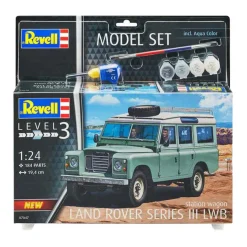Revell Modelbouwpakket - Land Rover Series III LWB (S. Wagon) 1:24 - 184dlg. Clearance