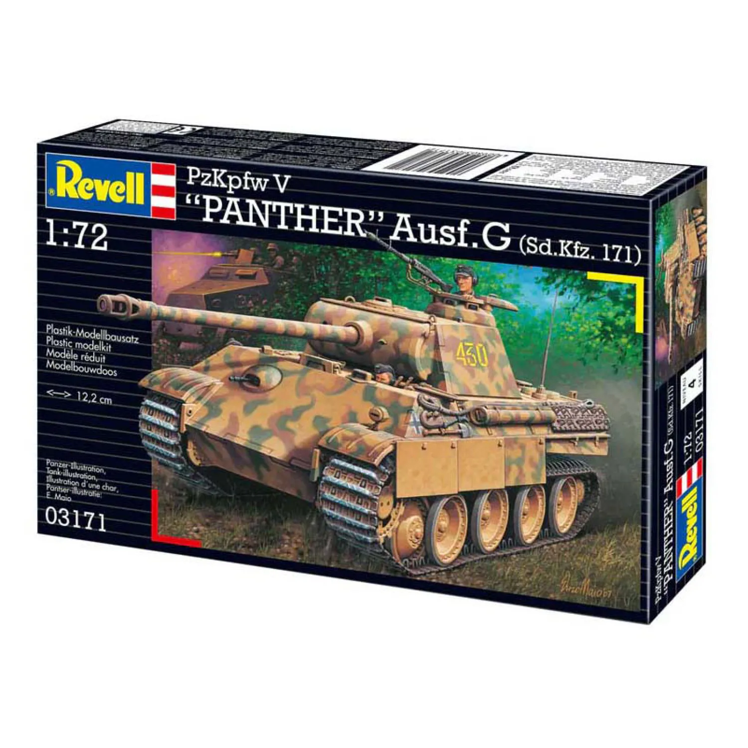 Modelbouwpakket - Panther Ausf.G 1:72 - 124dlg.-Revell Clearance