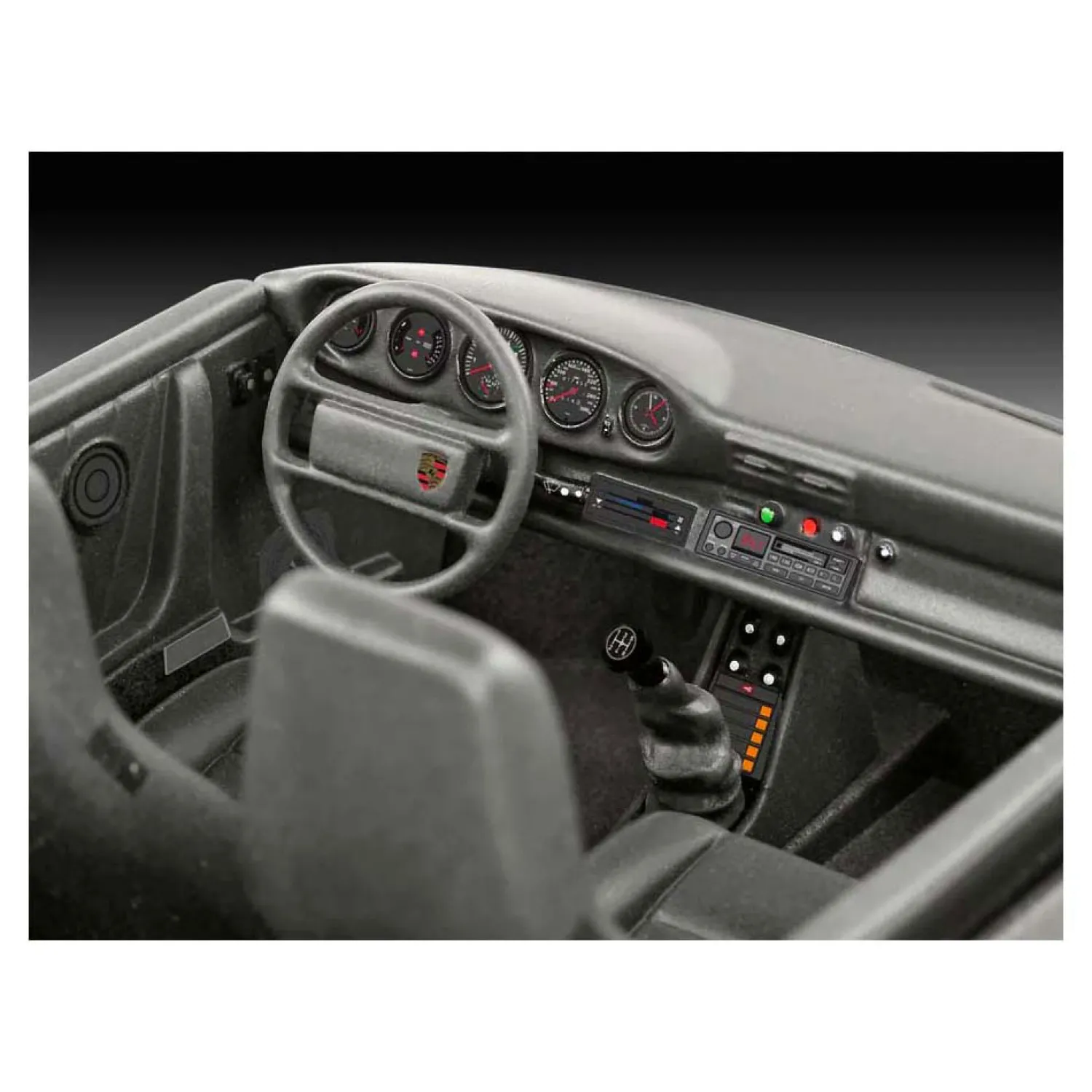 Modelbouwpakket - Porsche 911 Turbo - 50 Years of Porsche Turbo 1:24 - 86dlg.>Revell Outlet