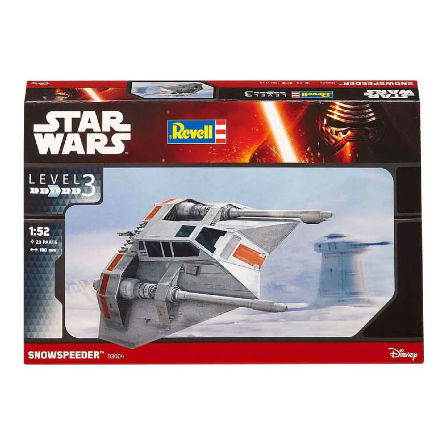 Modelbouwpakket - Ruimtevaart - Star Wars Snowspeeder 1:52 - 23dlg.>Revell Clearance