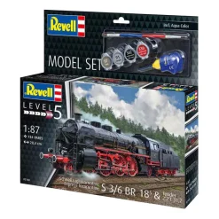 Modelbouwpakket - Schnellzuglokomotive S3/6 BR18 mit Tende 1:87 - 154dlg.><noscript><img width=
