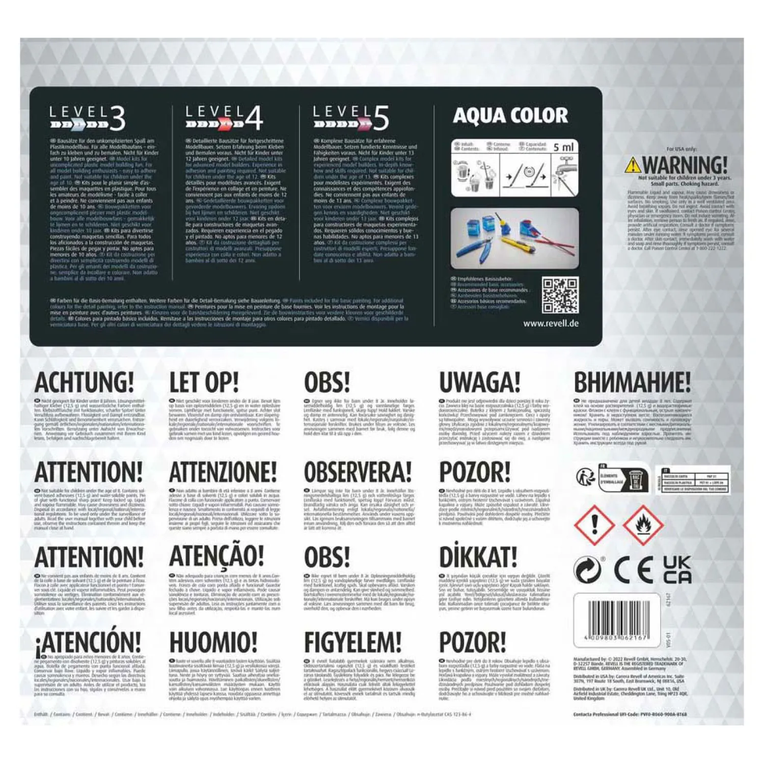 Modelbouwpakket - Schnellzuglokomotive BR18505 with Tender 1:87 - 163dlg.-Revell Best
