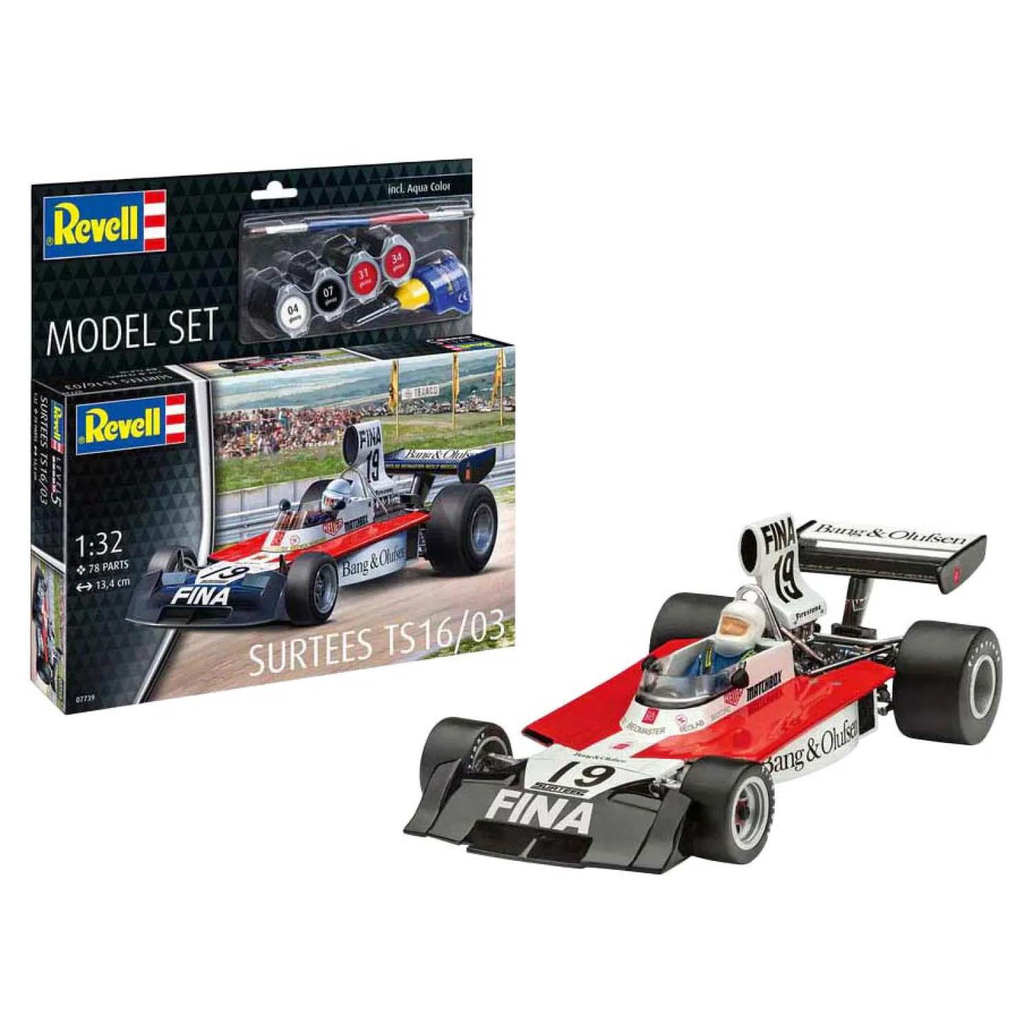 Modelbouwpakket - Surtees TS16/03 Formule 1 1:32 - 78dlg.>Revell Discount