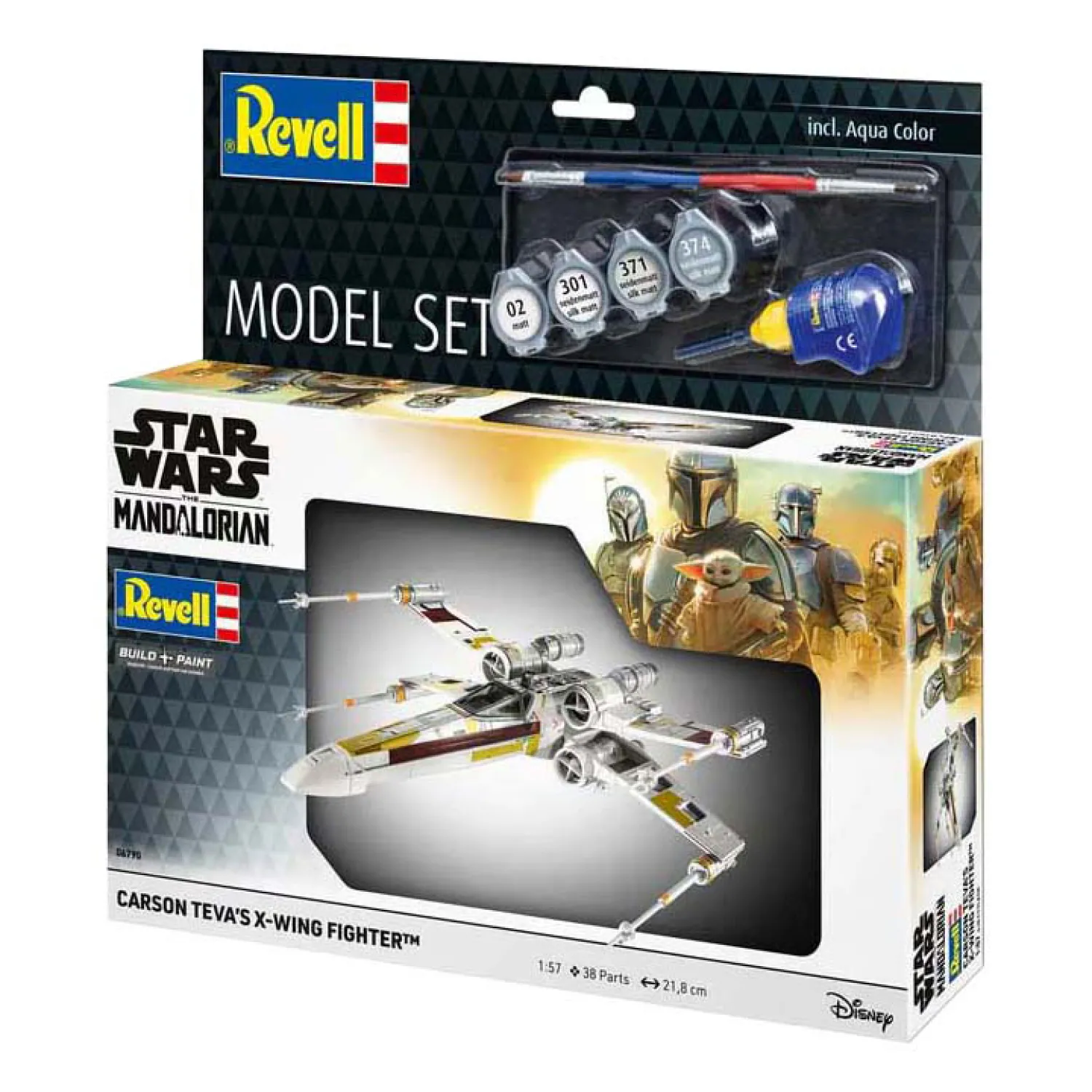 Modelbouwpakket - The Mandalorian: X-wing of Carson Tevi 1:57 - 38dlg.-Revell Online