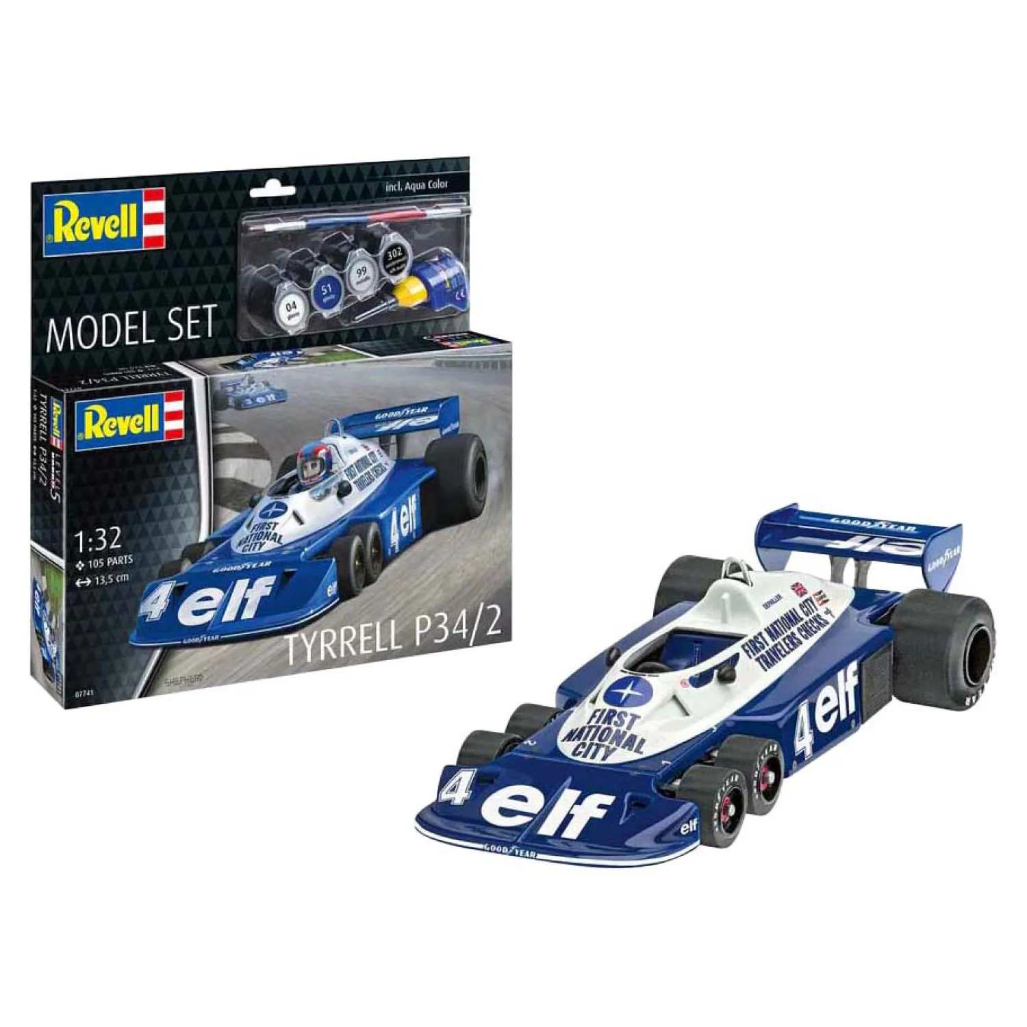 Revell Modelbouwpakket - Tyrrel P34/2 1:32 - 105dlg. Sale