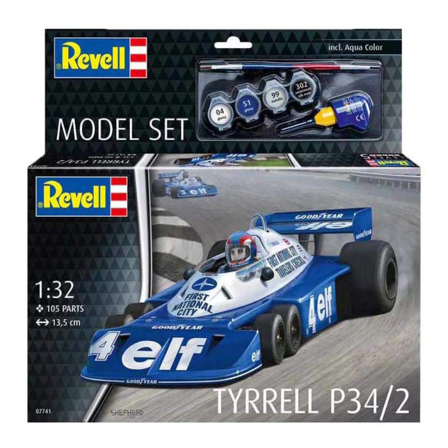 Revell Modelbouwpakket - Tyrrel P34/2 1:32 - 105dlg. Sale