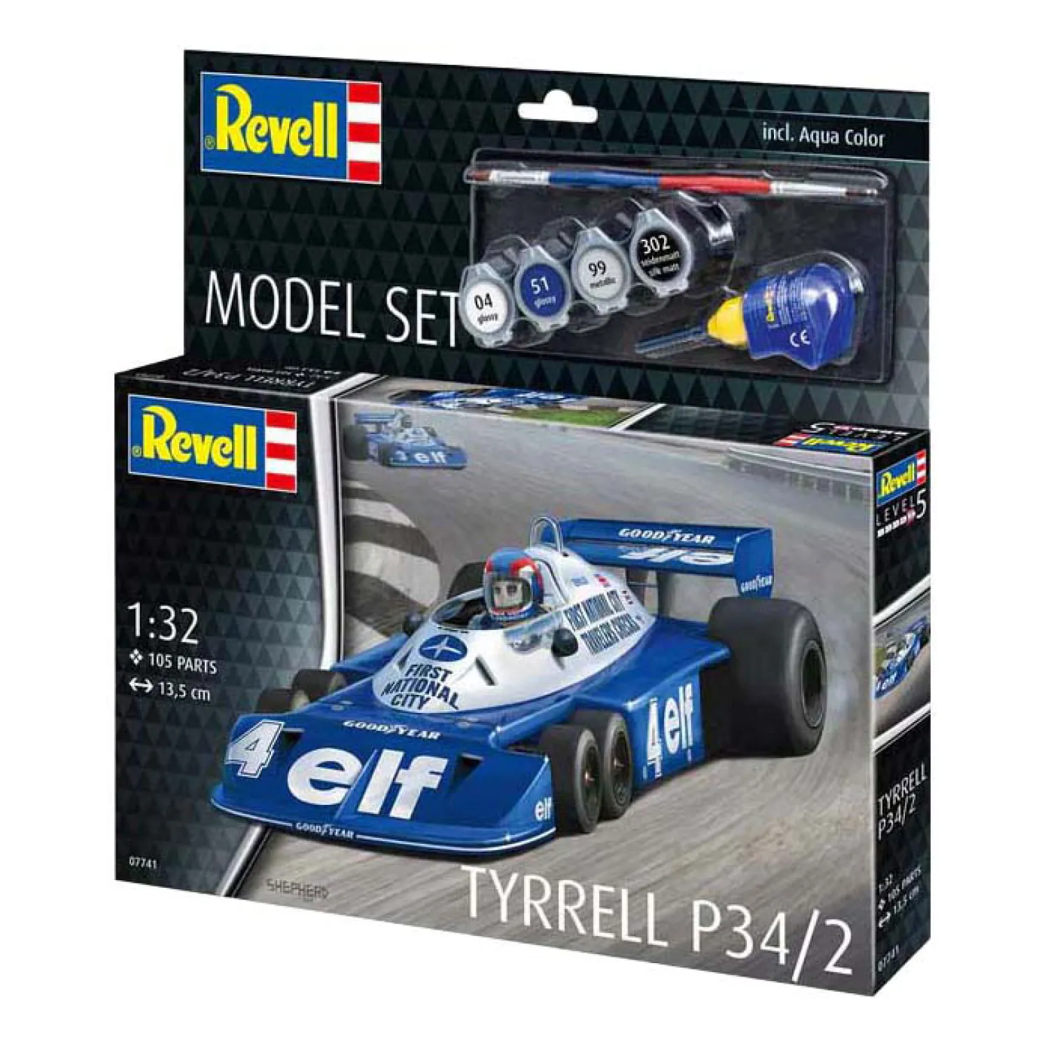 Revell Modelbouwpakket - Tyrrel P34/2 1:32 - 105dlg. Sale