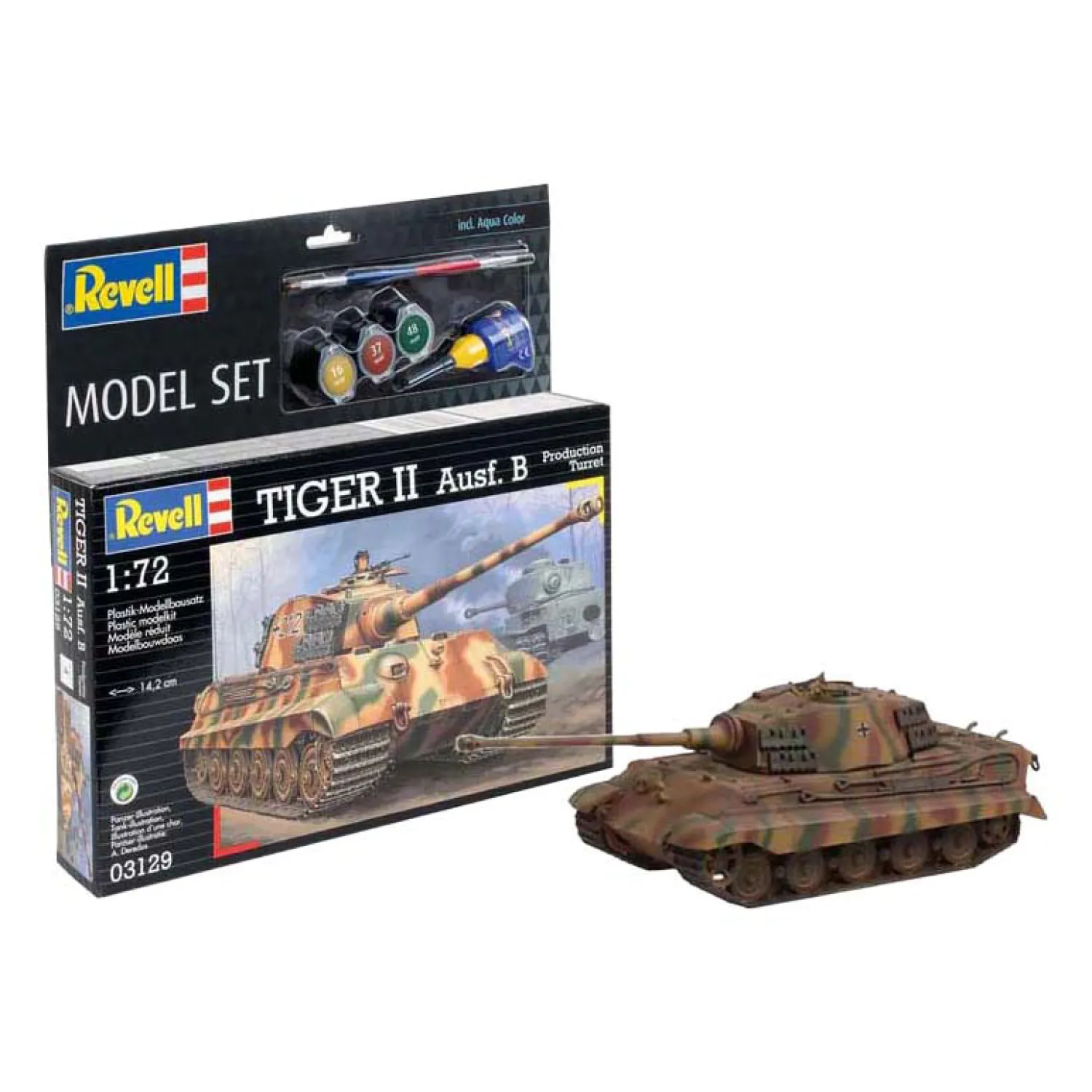 Revell Modelbouwpakket - Tiger II Ausf. B 1:72 - 144dlg. Online