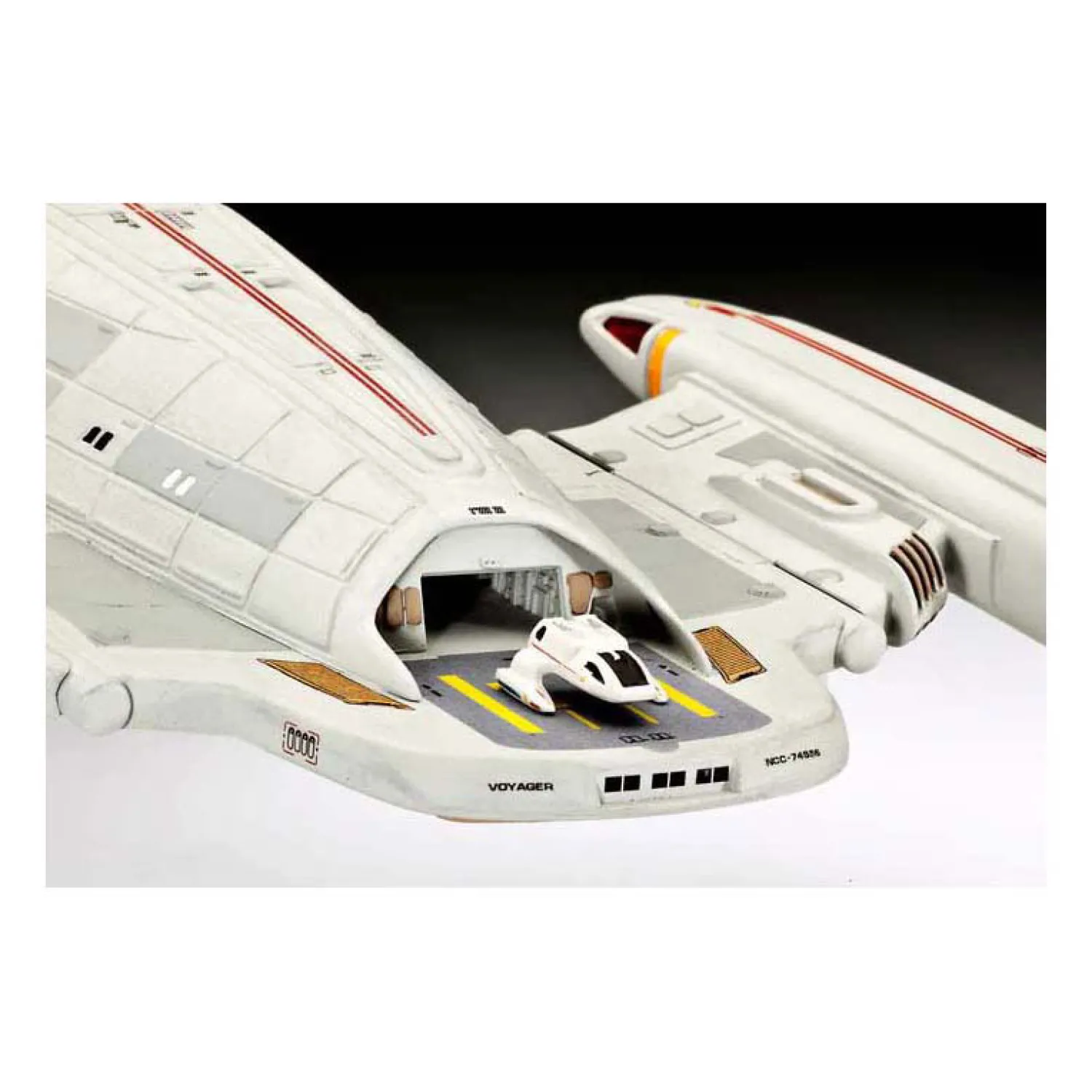 Modelbouwpakket - U.S.S. Voyager NCC-74656 1:670 - 67dlg,>Revell