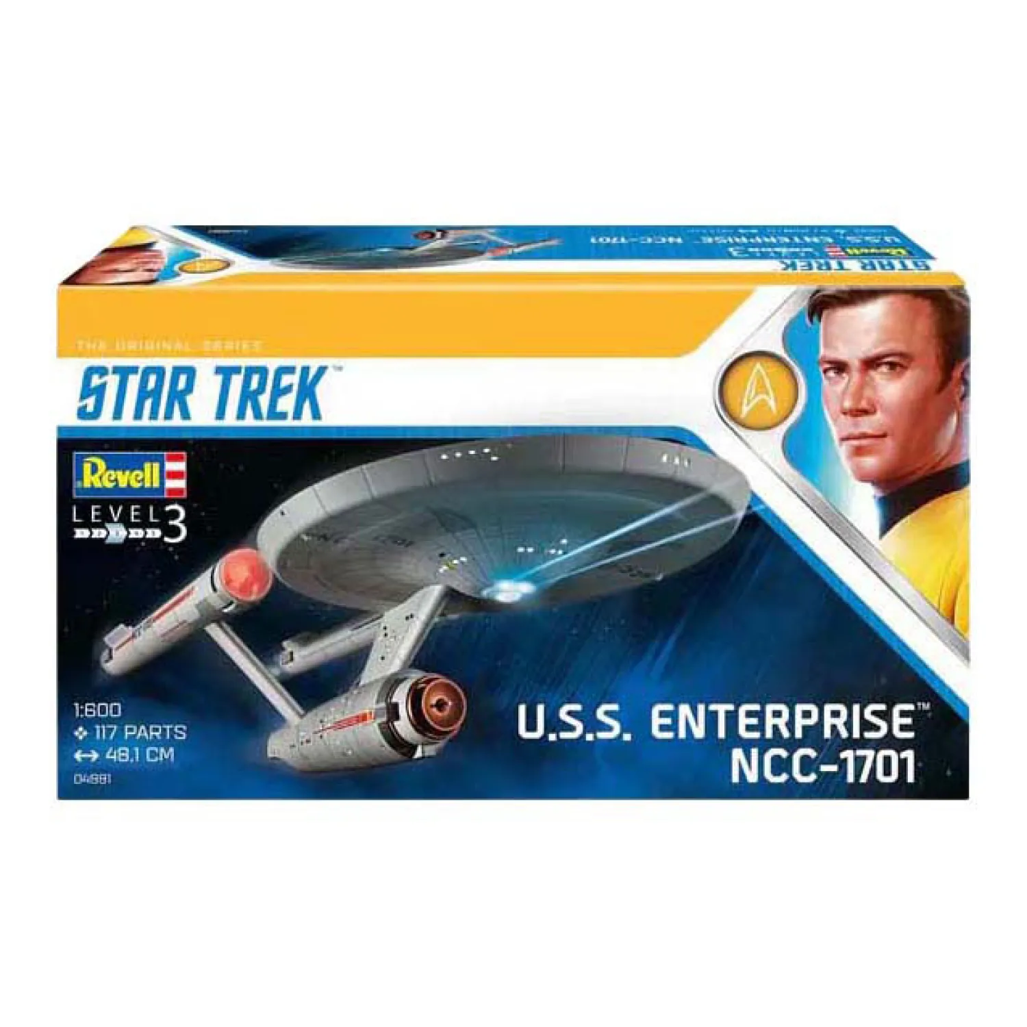 Modelbouwpakket - U.S.S. Enterprise NCC-1701 1:600 - 117dlg.-Revell Online