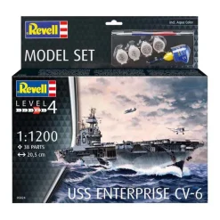 Revell Modelbouwpakket - USS Enterprise CV-6 1:1200 - 38dlg. Best