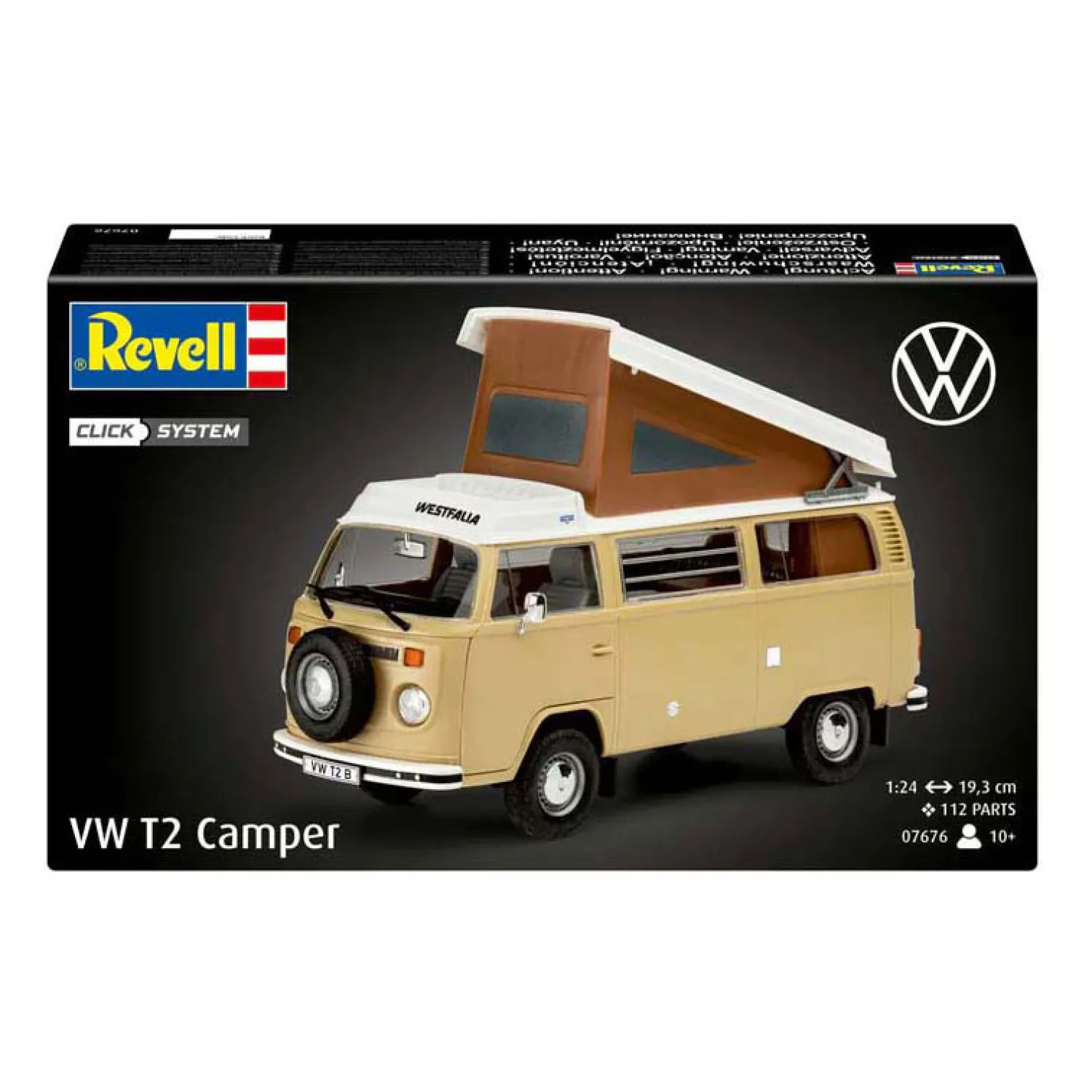 Modelbouwpakket - VW T2 Camper 1:24 - 112dlg.-Revell Online
