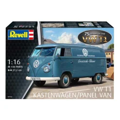 Modelbouwpakket - VW T1 panel van - 75 Years VW T1 1:16 - 144dlg.-Revell New