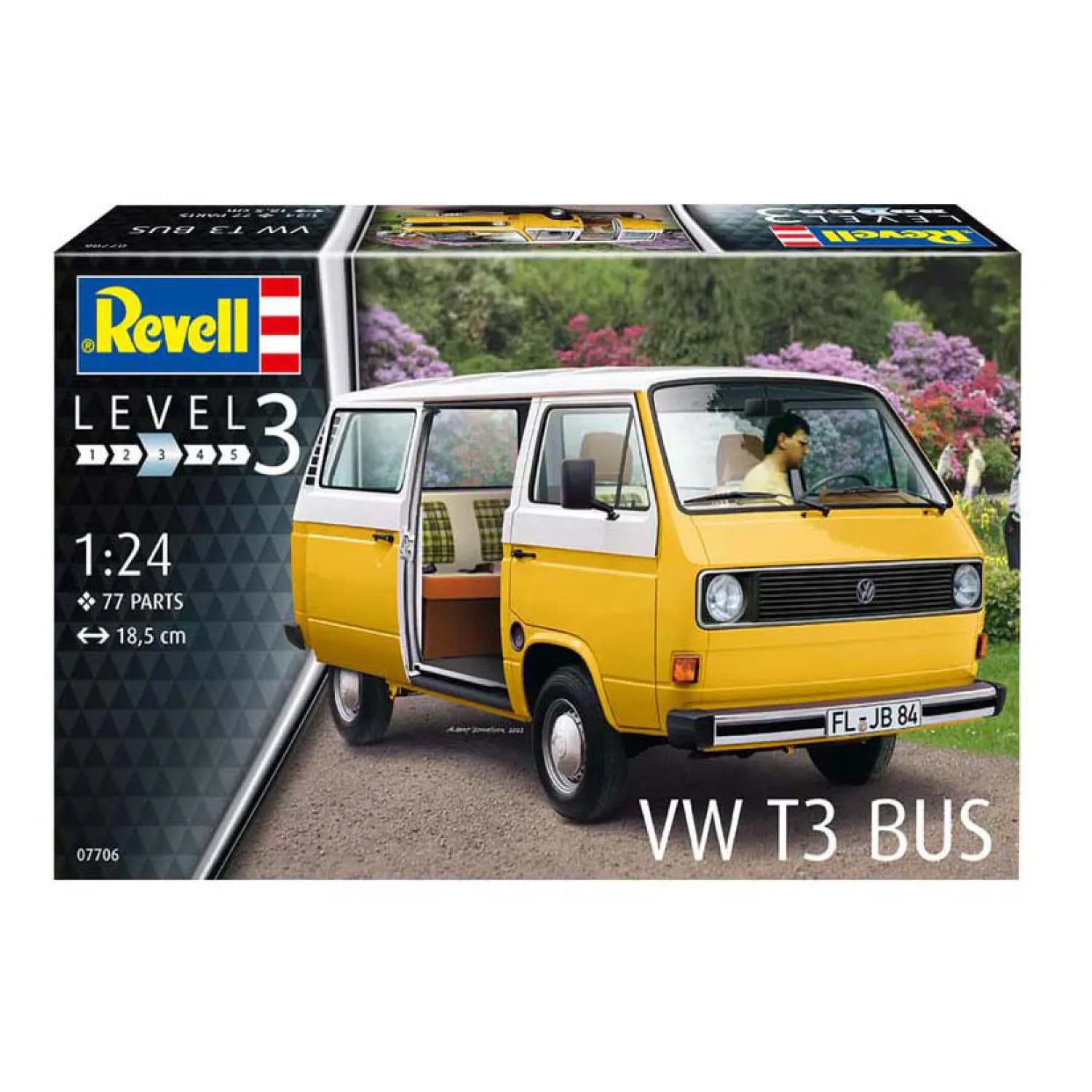 Modelbouwpakket - VW T3 Bus 1:25 - 77dlg.-Revell Sale