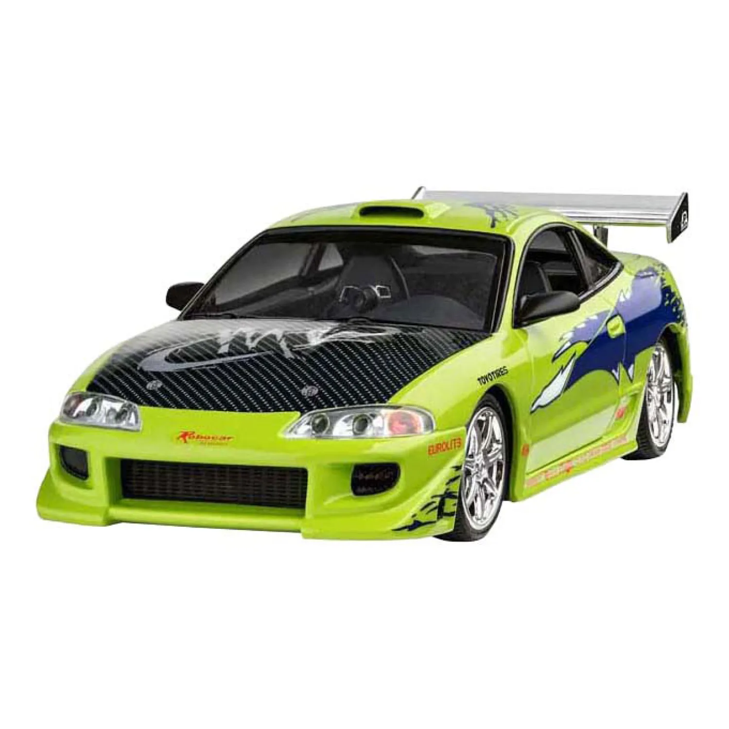 Modelbouwpakket Fast & Furious - Brian's 1995 Mitsubishi Eclipse 1:25 - 75dlg.>Revell New